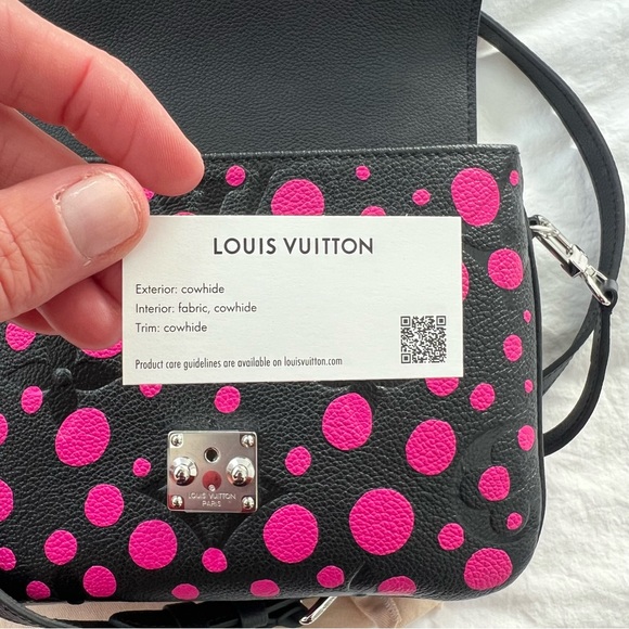Louis VuittonxYayoi Kusama 2023 Monogram Embossed Dots Empreinte Pochette Métis - Picture 15 of 16